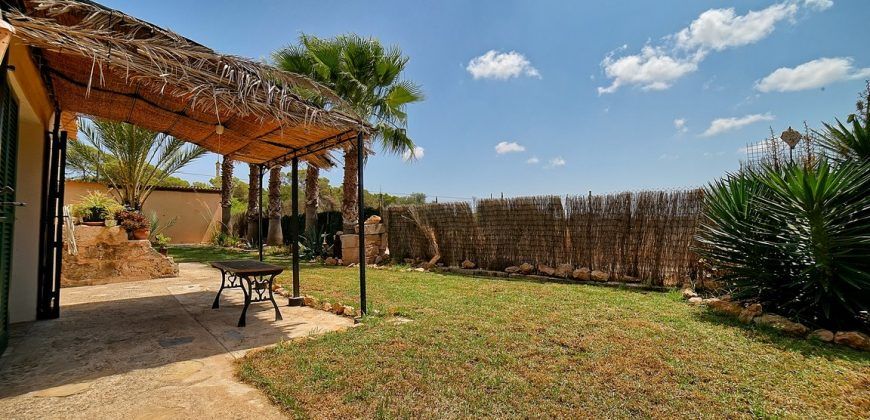 Encantadora casa de campo con piscina en alquiler junto a Ses Salines