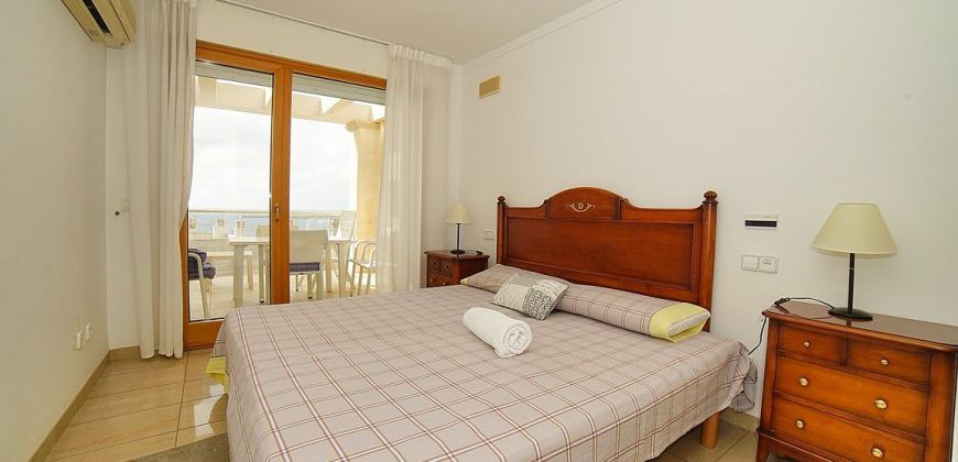 Penthouse zu vermiten mit Meerblick in Cala Figuera