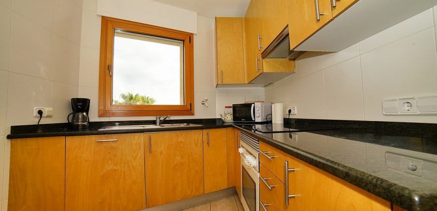 Wohnung zu vermieten mit Meerblick und Pool in Cala Figuera