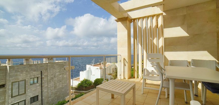 Penthouse zu vermiten mit Meerblick in Cala Figuera