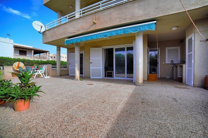 Erdgeschoss Wohnung zu vermieten mit Meerblick in Colonia de Sant Jordi