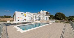 Espectacular casa de campo en alquiler con piscina y vistas al mar en Colonia de Sant Jordi