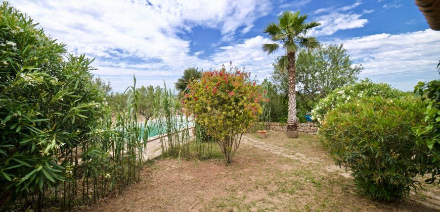 Casa de campo con piscina en Santanyí