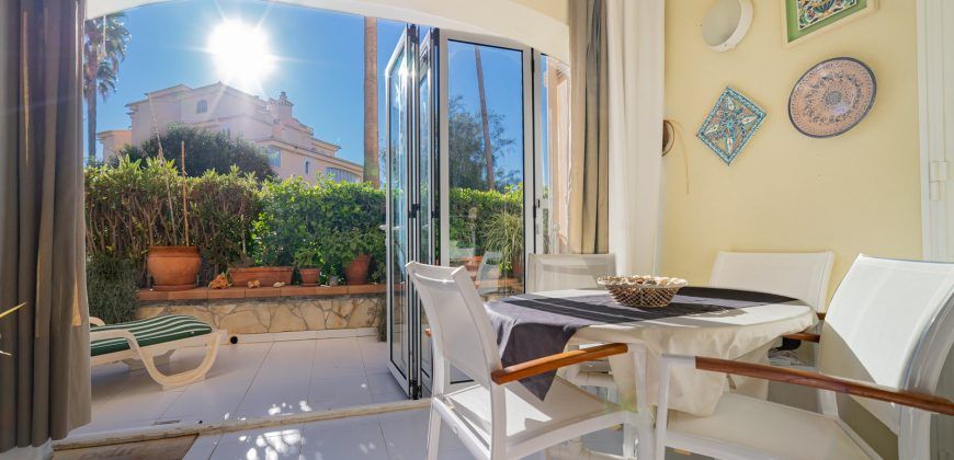 Ground floor apartment for sale with swimming pool in Sa Coma