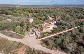 Casa de campo en venta con piscina y casa de invitados en Campos