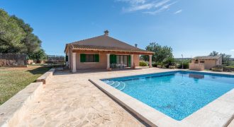Casa de campo con piscina en alquiler junto a Ses Salines