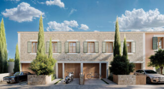Casa de pueblo de obra nueva en Ses Salines – Estilo Mediterráneo con jardín privado y piscina