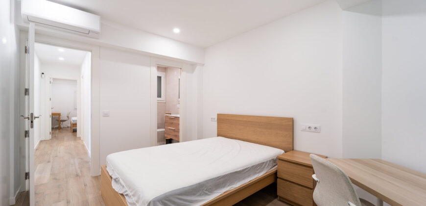 Modernisierte und möblierte Wohnung zur Miete im Zentrum von Palma mit 2 Schlafzimmern