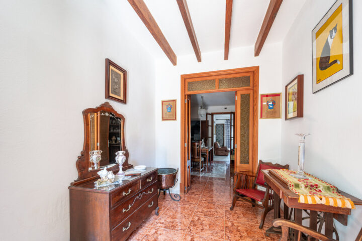 Versatile two-story town house for sale in the heart of Ses Salines