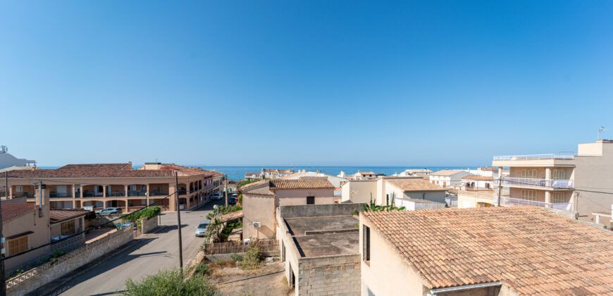 Chalet en alquiler en Sa Ràpita con vistas al mar y terraza, ideal para estancias por temporada