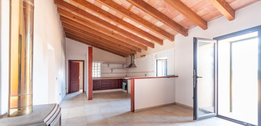 Casa de pueblo señorial en venta en Ses Salines: 6 habitaciones, gran jardín y terrazas