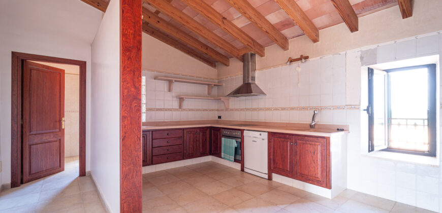 Casa de pueblo señorial en venta en Ses Salines: 6 habitaciones, gran jardín y terrazas