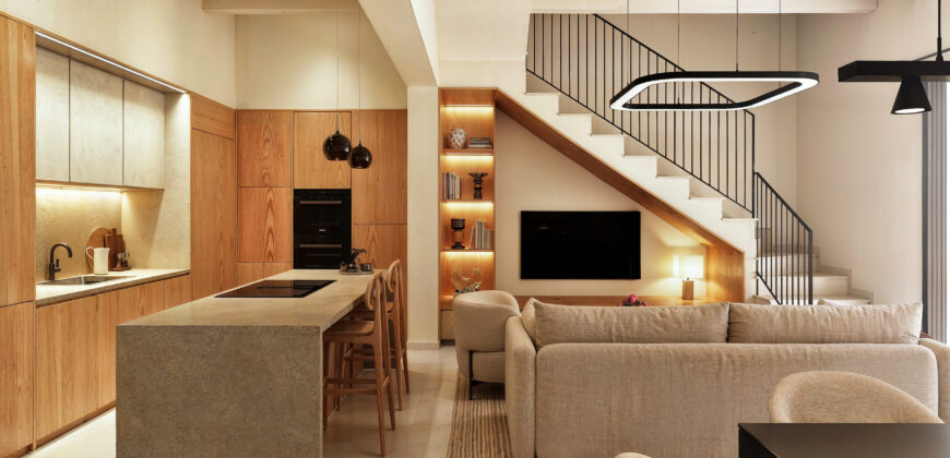 Neubau-Stadthaus mit Patio, Pool und Dachterrasse in Ses Salines