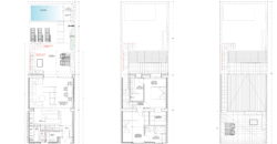 Neubau-Stadthaus mit Patio, Pool und Dachterrasse in Ses Salines