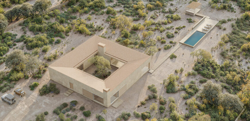 Rural plot for sale with project and power near Ses Salines in Campos