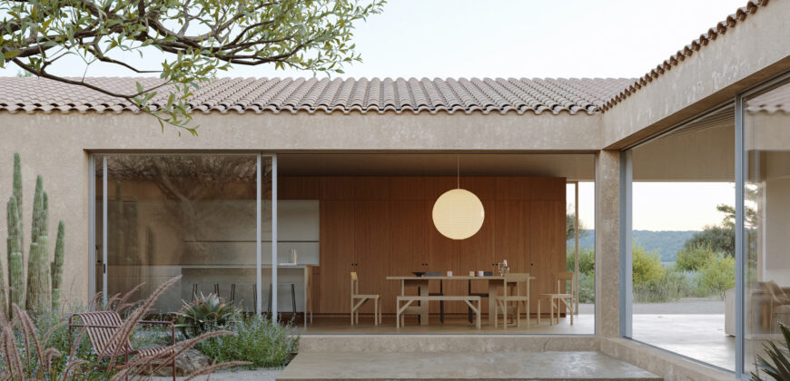 Rural plot for sale with project and power near Ses Salines in Campos