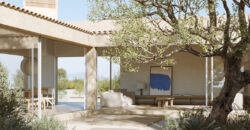 Rural plot for sale with project and power near Ses Salines in Campos