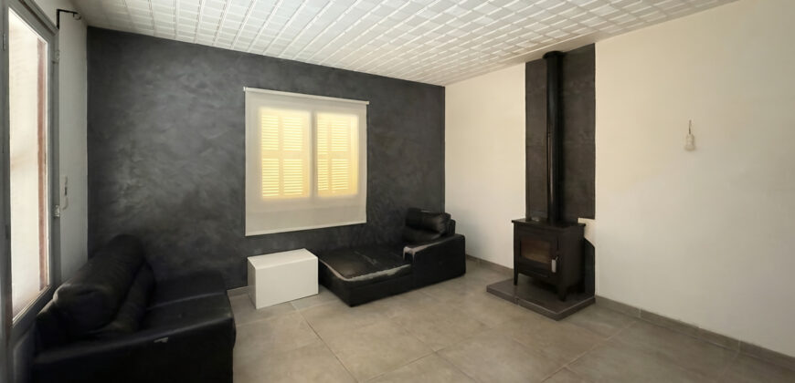 Alquiler de chalet en Sa Rápita: Planta baja de 4 habitaciones con gran jardín y barbacoa