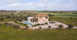Espectacular Villa de Lujo en Ses Salines: Arquitectura tradicional, interior de diseño y privacidad absoluta