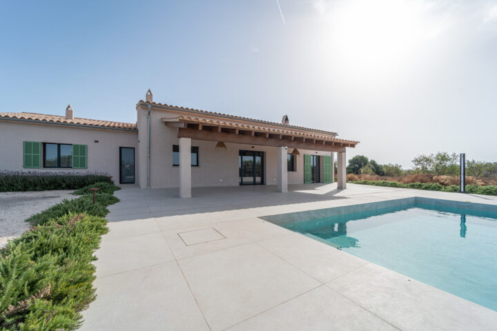 Casa de campo con piscina en alquiler en Ses Salines