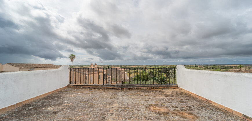 Piso amueblado con azotea y vistas en Es Llombards