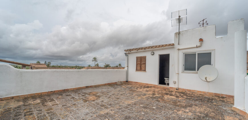 Piso amueblado con azotea y vistas en Es Llombards