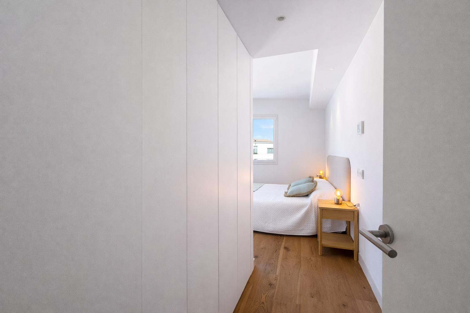 Ático en la Plaza Sant Francesc de Palma — 116 m², 3 dorm. exteriores, reformado, domótica
