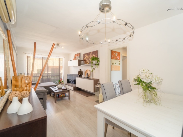 Piso luminoso de 3 habitaciones con balcón en Palma de Mallorca