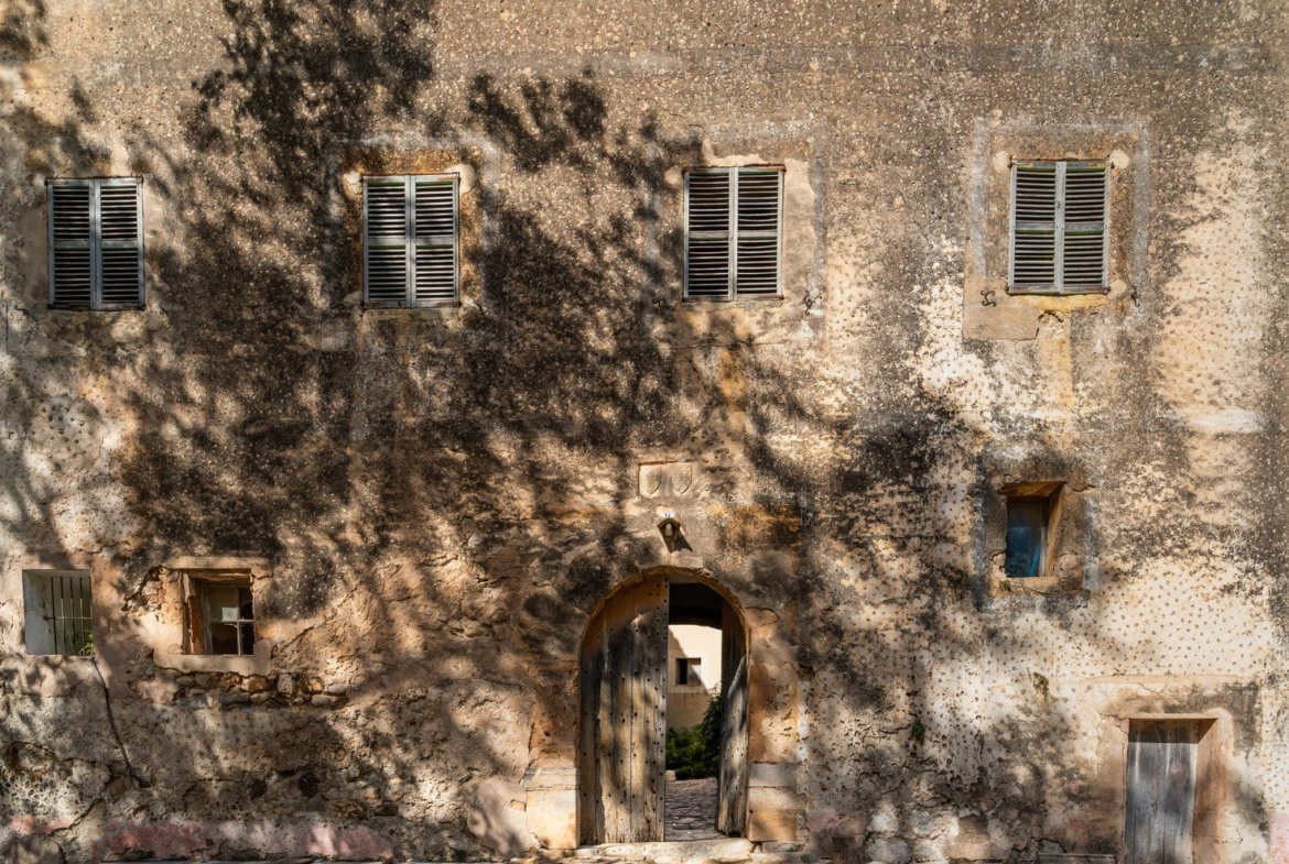 Historic Estate with Defense Tower and 311 Hectares with Sea Views Near Estellencs