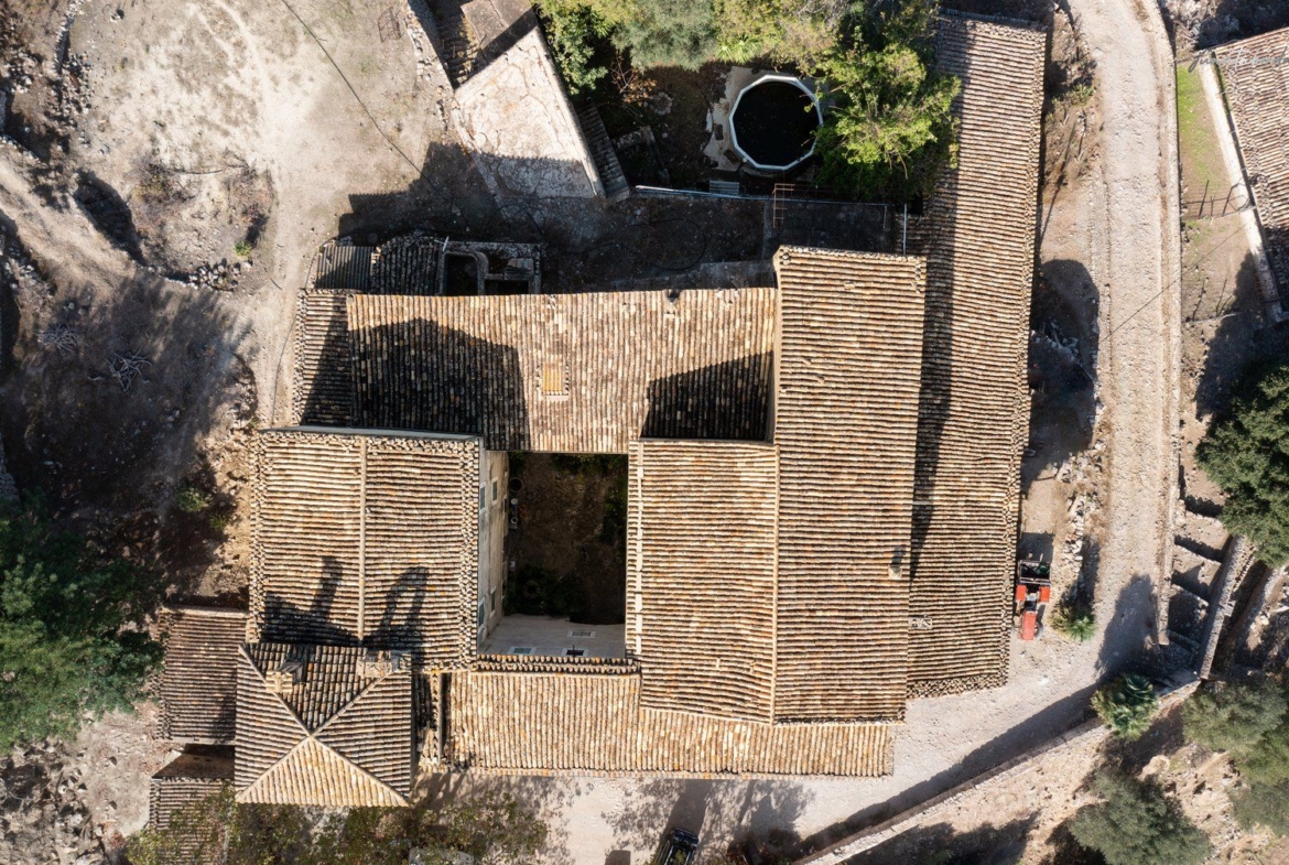 Historic Estate with Defense Tower and 311 Hectares with Sea Views Near Estellencs