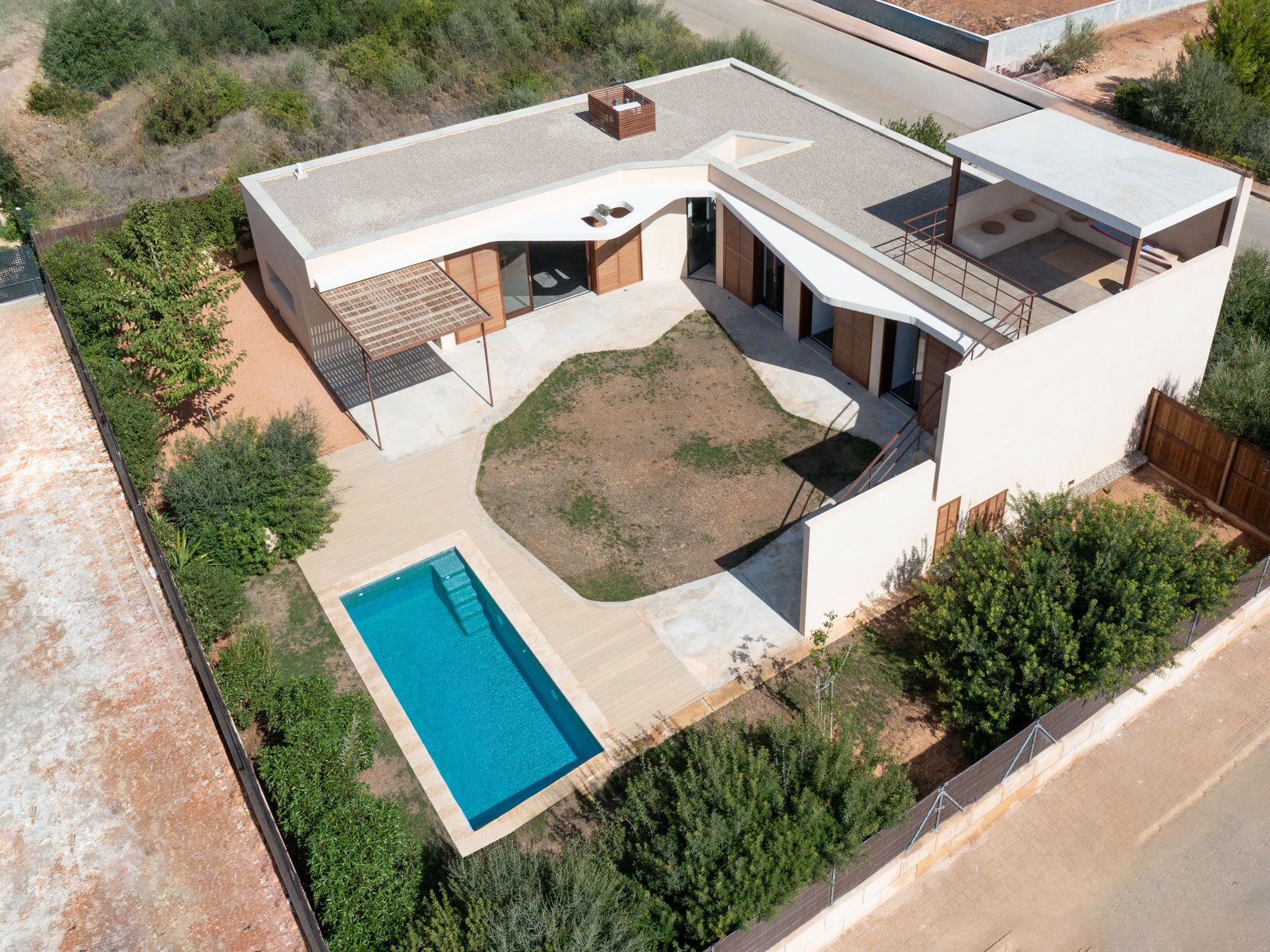 Chalet a estrenar con piscina en Sa Rápita, Campos
