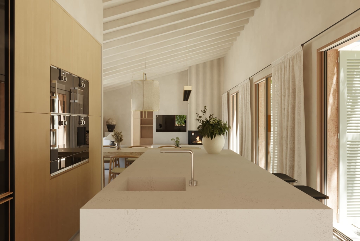Terreno edificable con proyecto aprobado en Son Amoixa, Manacor