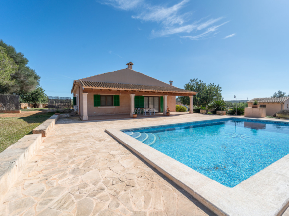 Casa de campo con piscina en alquiler en Ses Salines