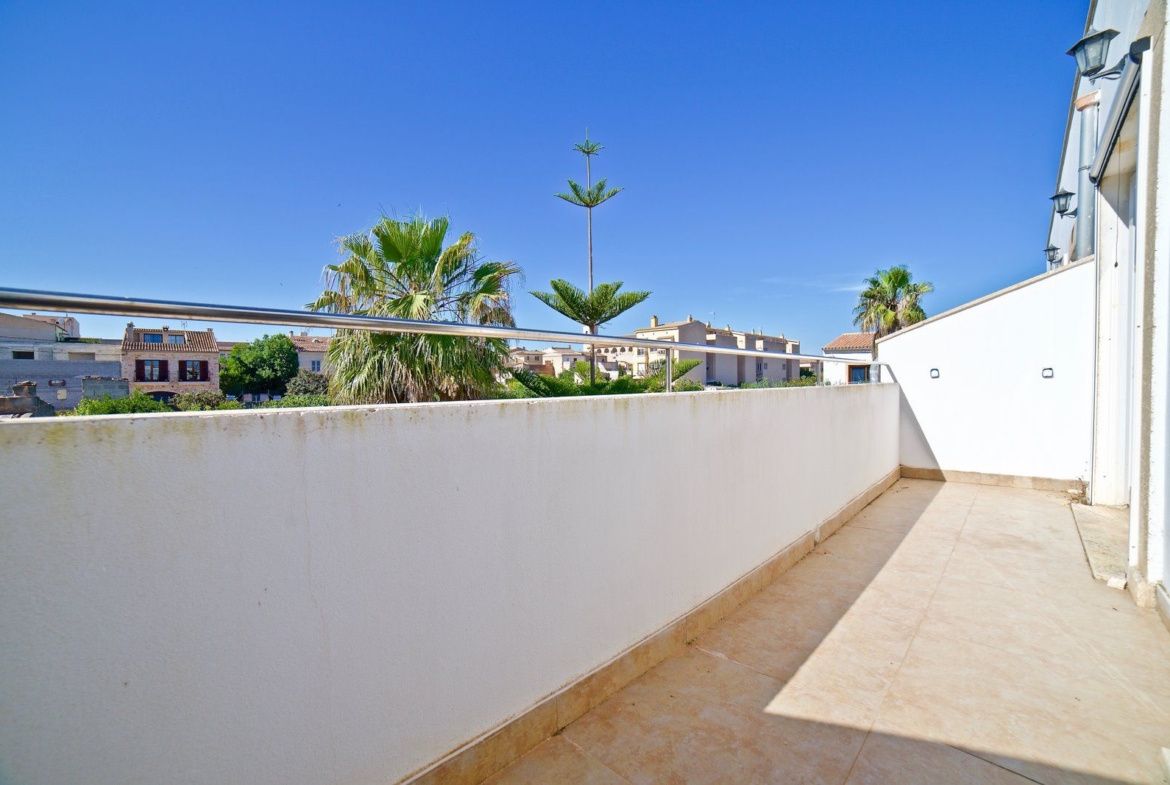 Casa adosada en alquiler en Ses Salines con piscina