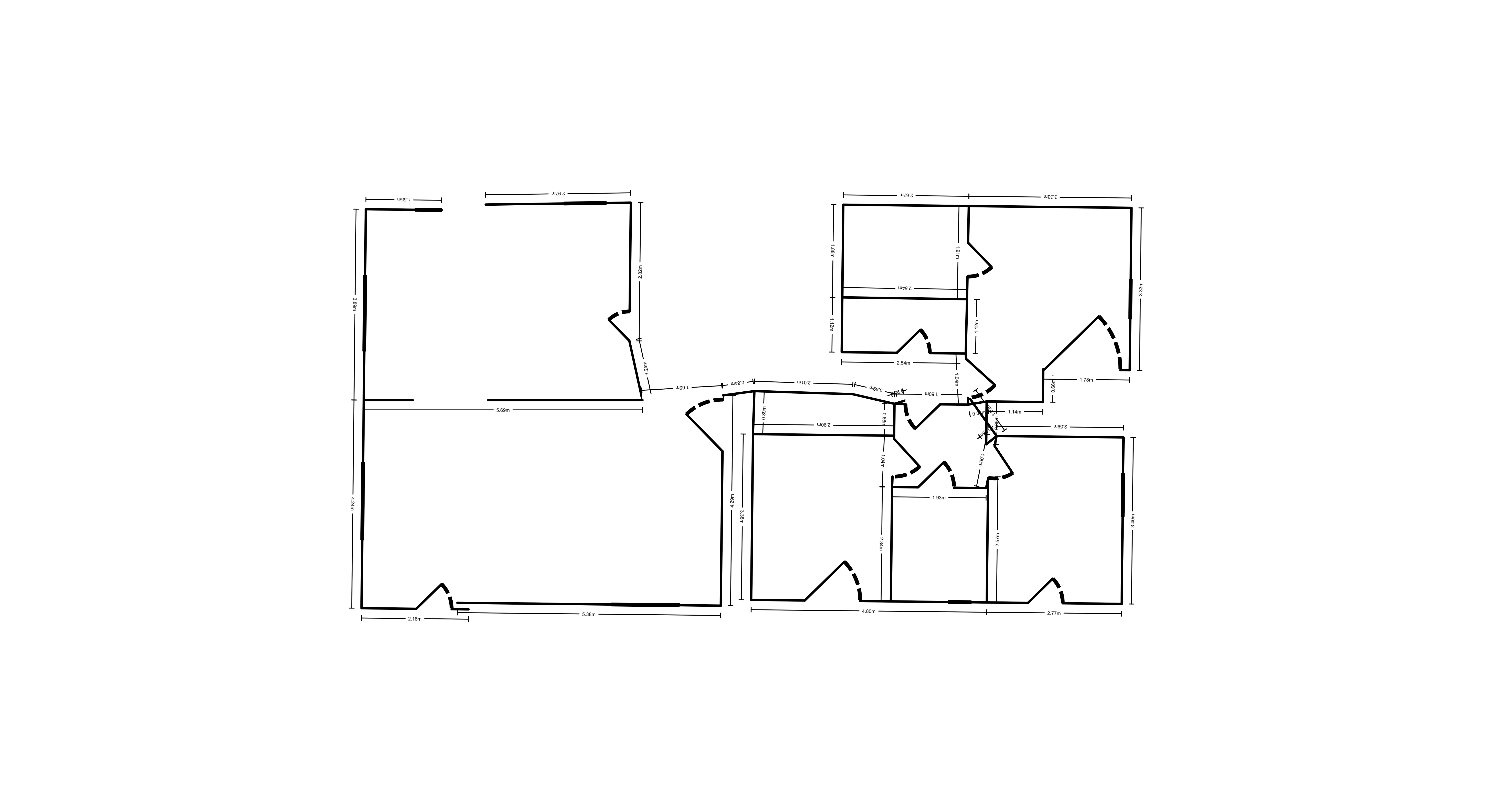 1434-Plano-P.-BAJA.png Casa de campo con vistas al mar en Colonia de Sant Jordi — 307 m², 5 dorm., piscina salada 52 m²