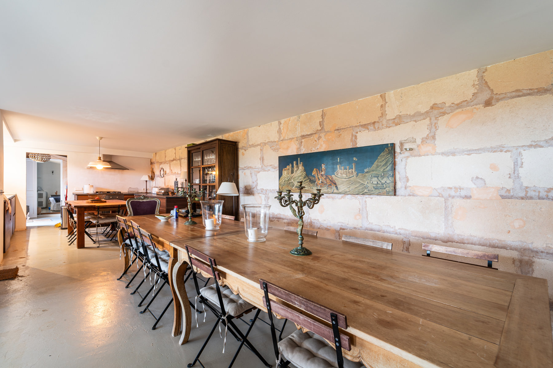 Finca con piscina en molino histórico junto a Ses Salines — 331 m², 15.100 m², año 2017