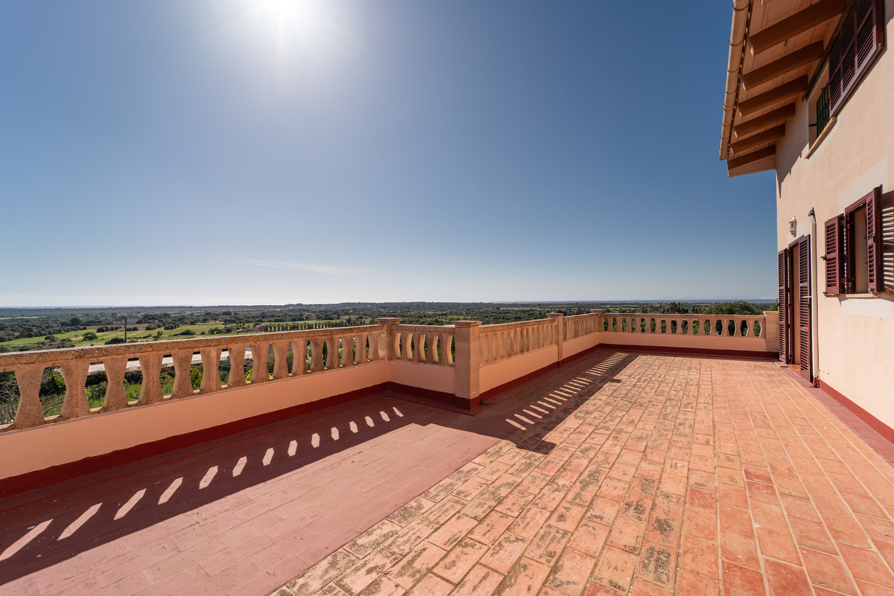 Casa con vistas al mar en Ses Salines: 418 m², 7 hab. y piscina