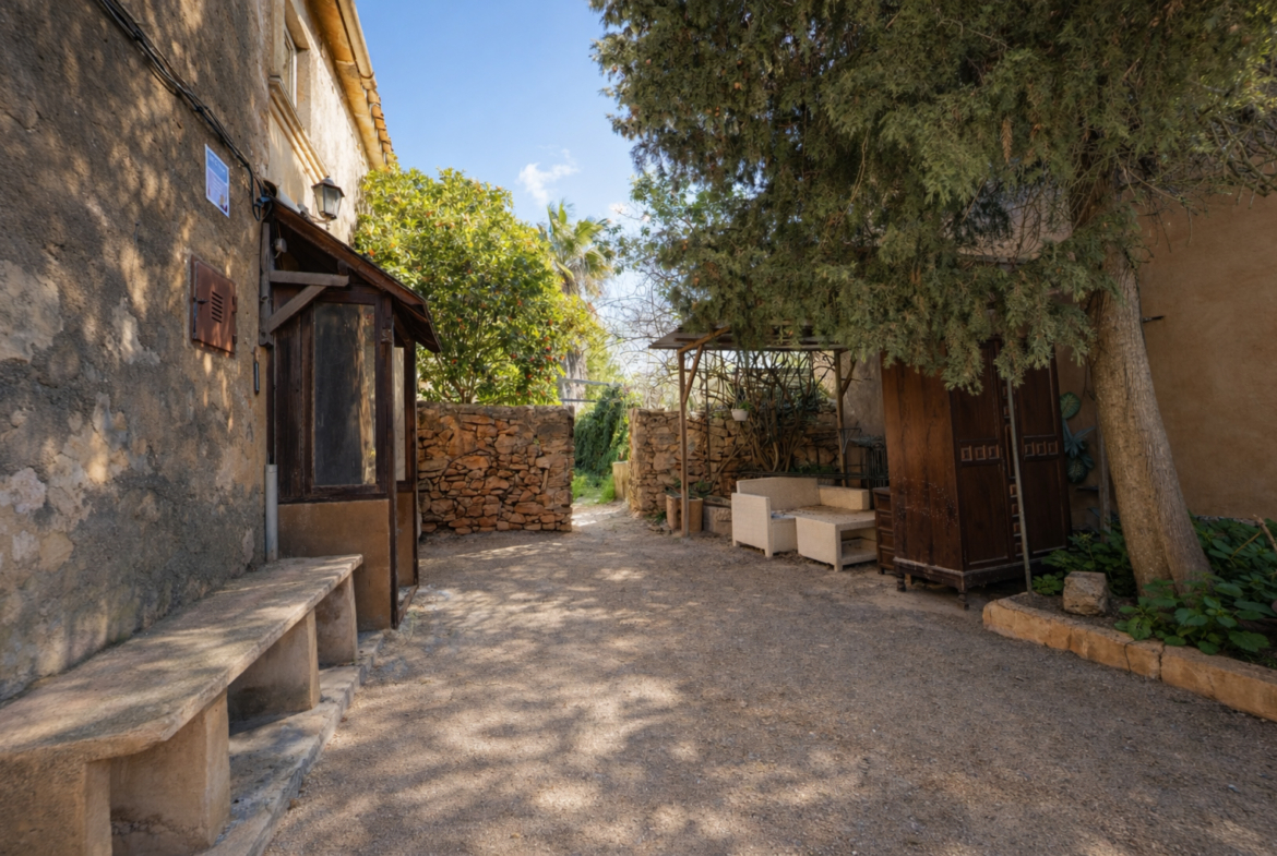 Historic Town House to Renovate in Ses Salines, 274 m² with 433 m² Plot