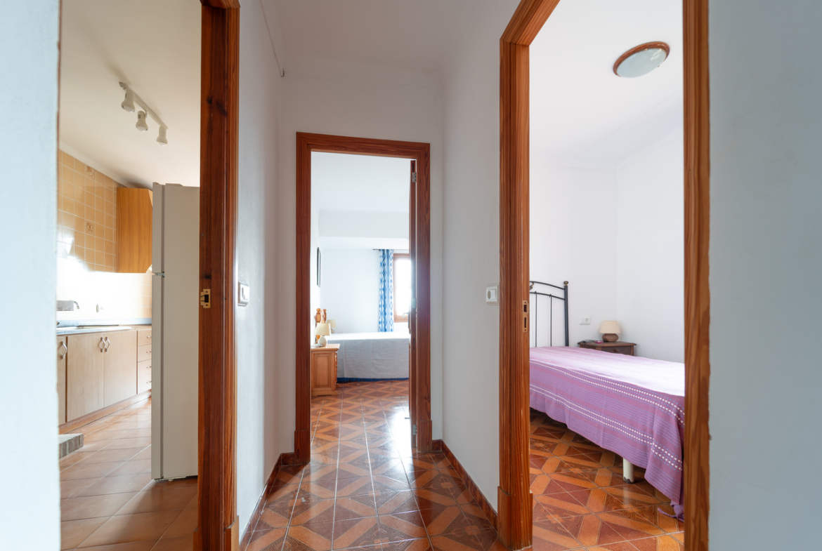Piso amueblado con azotea y vistas en Es Llombards