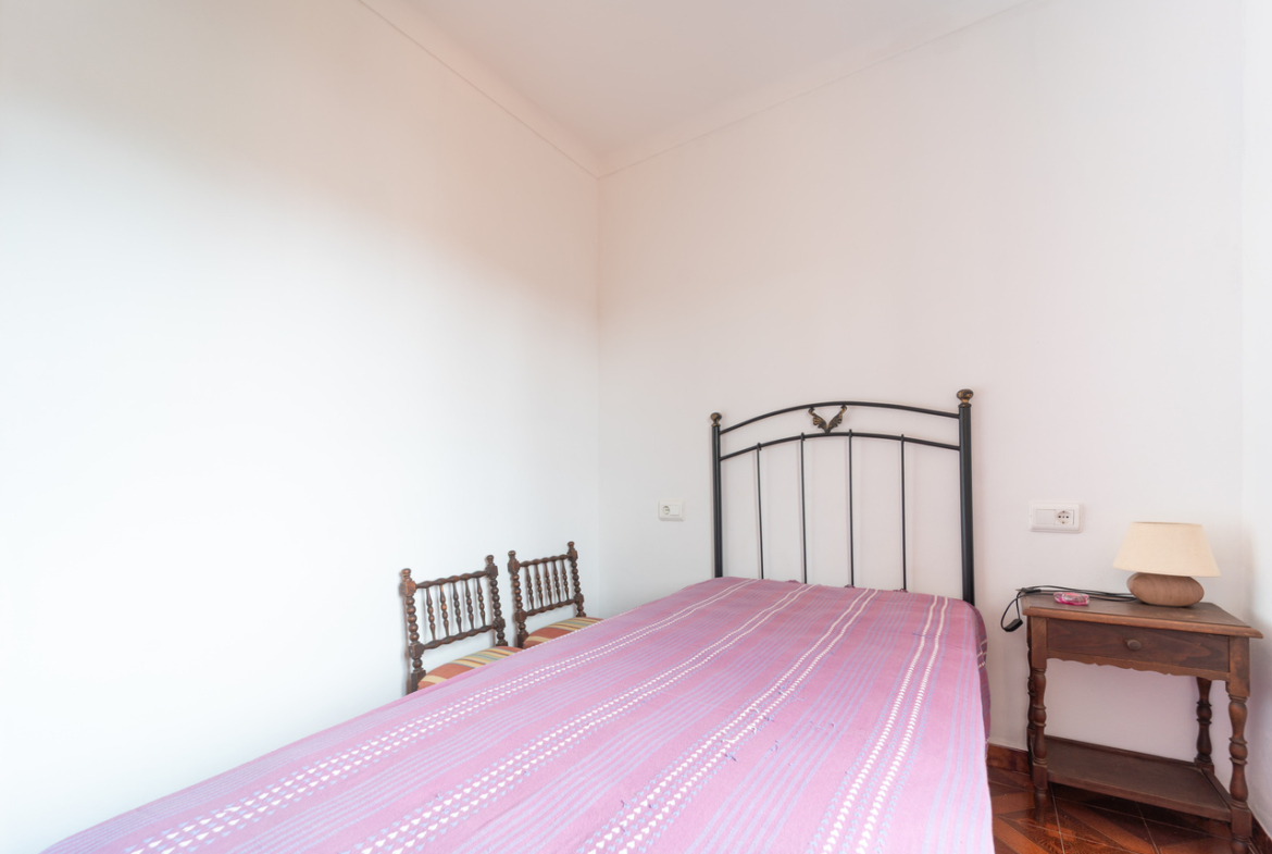 Piso amueblado con azotea y vistas en Es Llombards