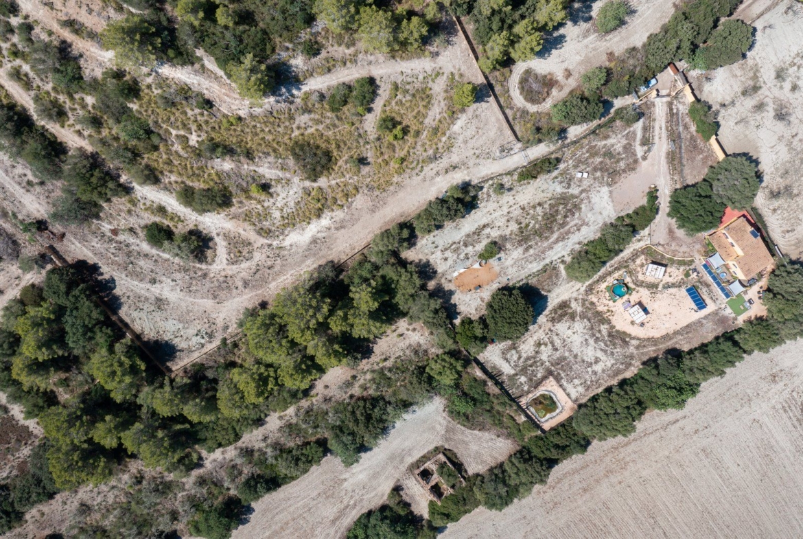 Casa de campo con piscina y vistas en Sineu, Mallorca
