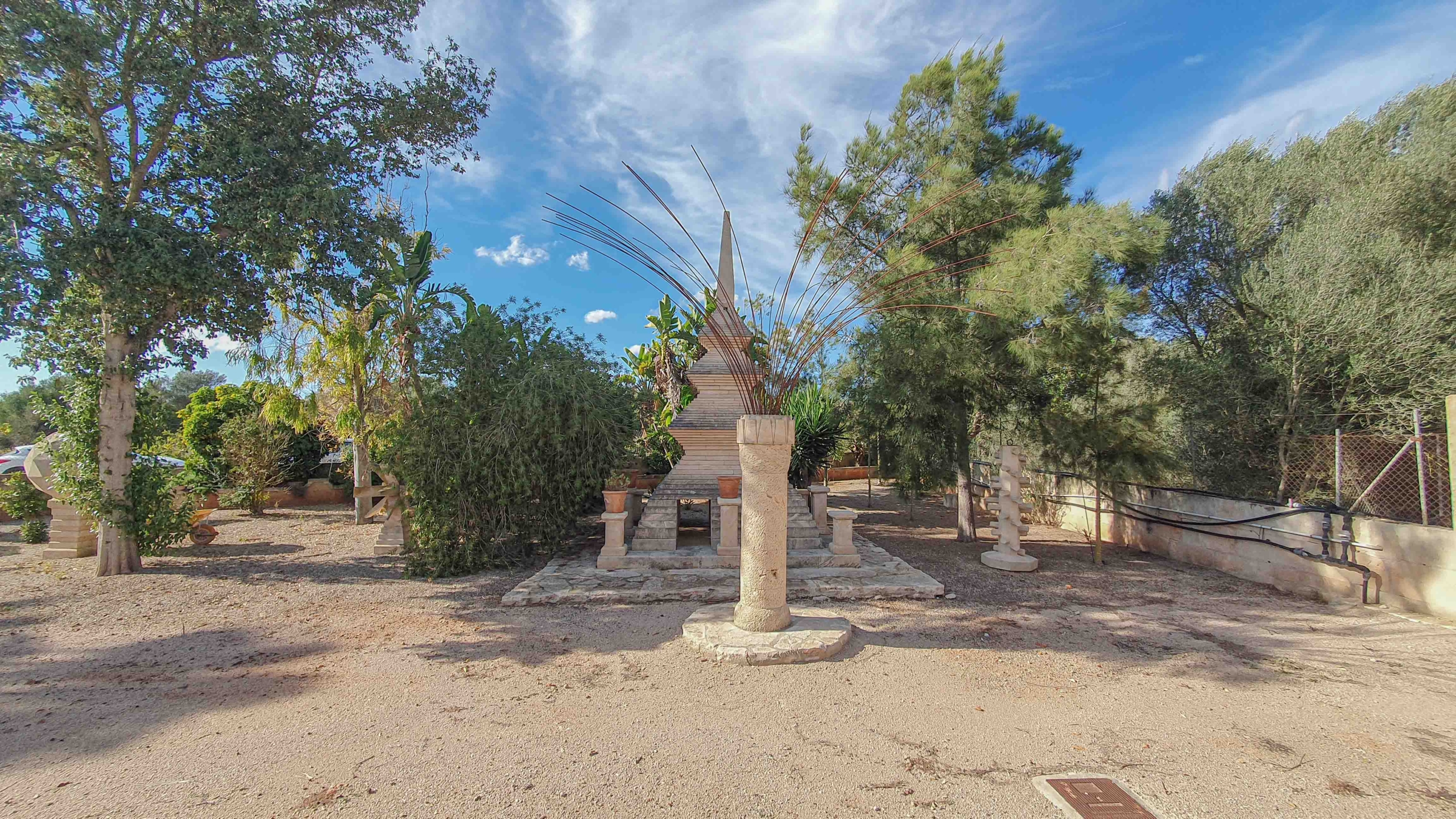 Casa de campo con piscina y casa de invitados en Campos