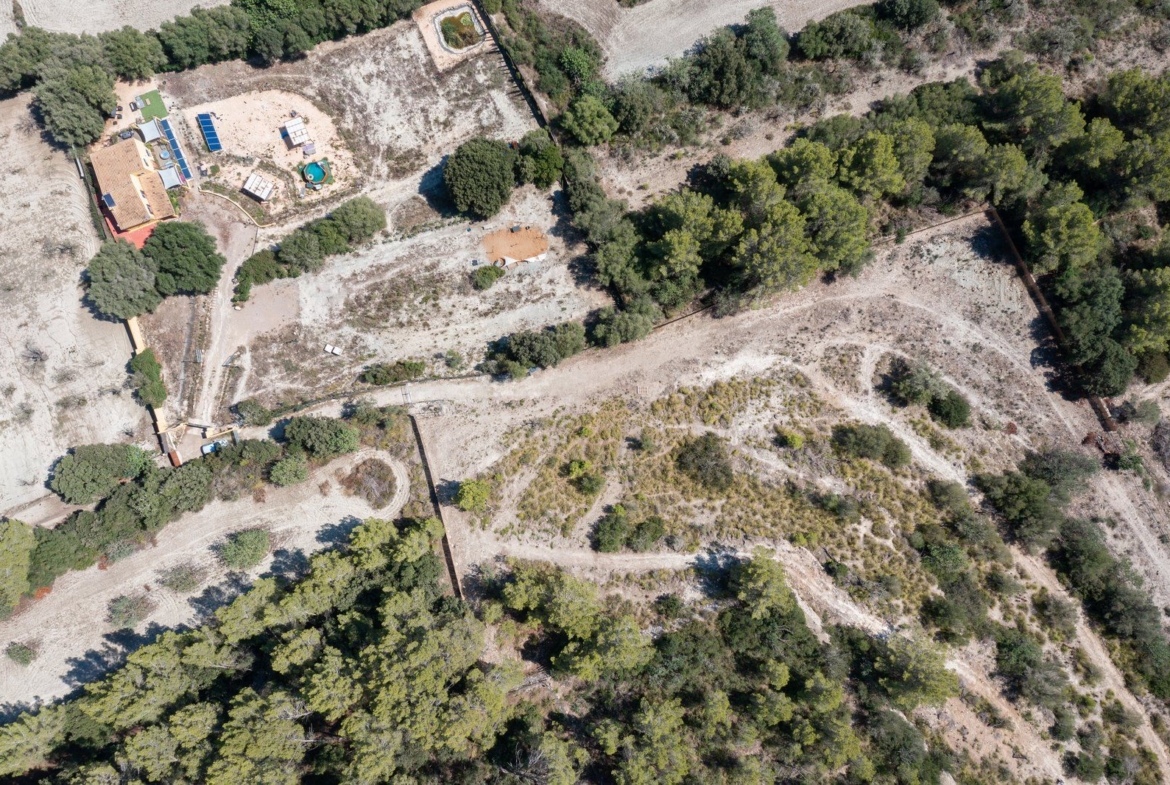 Casa de campo con piscina y vistas en Sineu, Mallorca