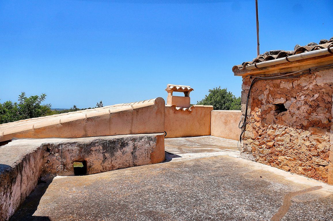 Casa de campo con piscina y vistas al mar en Santanyí