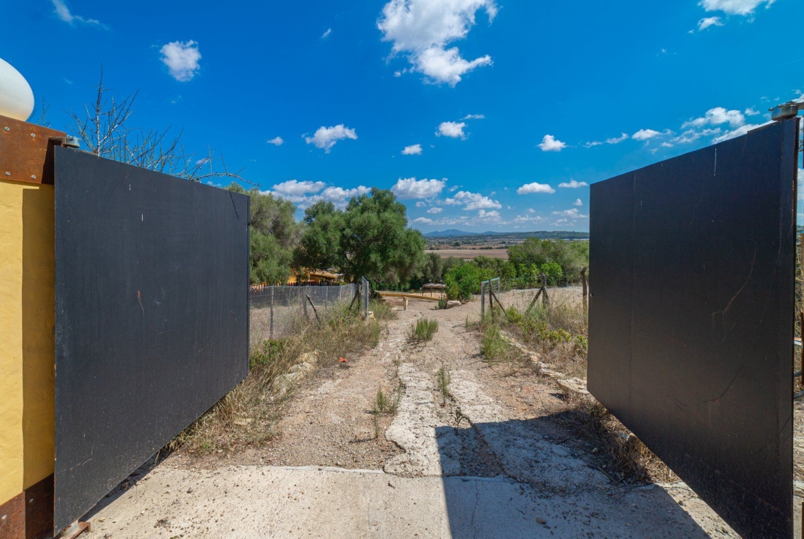 Casa de campo con piscina y vistas en Sineu, Mallorca