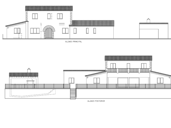 Casa de campo con proyecto en Santanyí: parcela de 20.000 m²