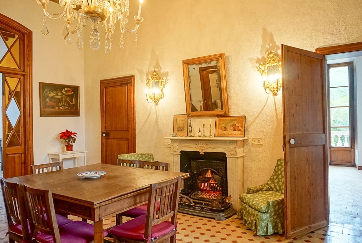 Historic 9-Bedroom Estate with Pool Between Palma & Son Vida
