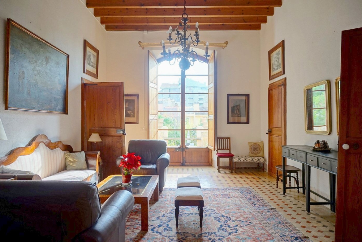 Historic 9-Bedroom Estate with Pool Between Palma & Son Vida