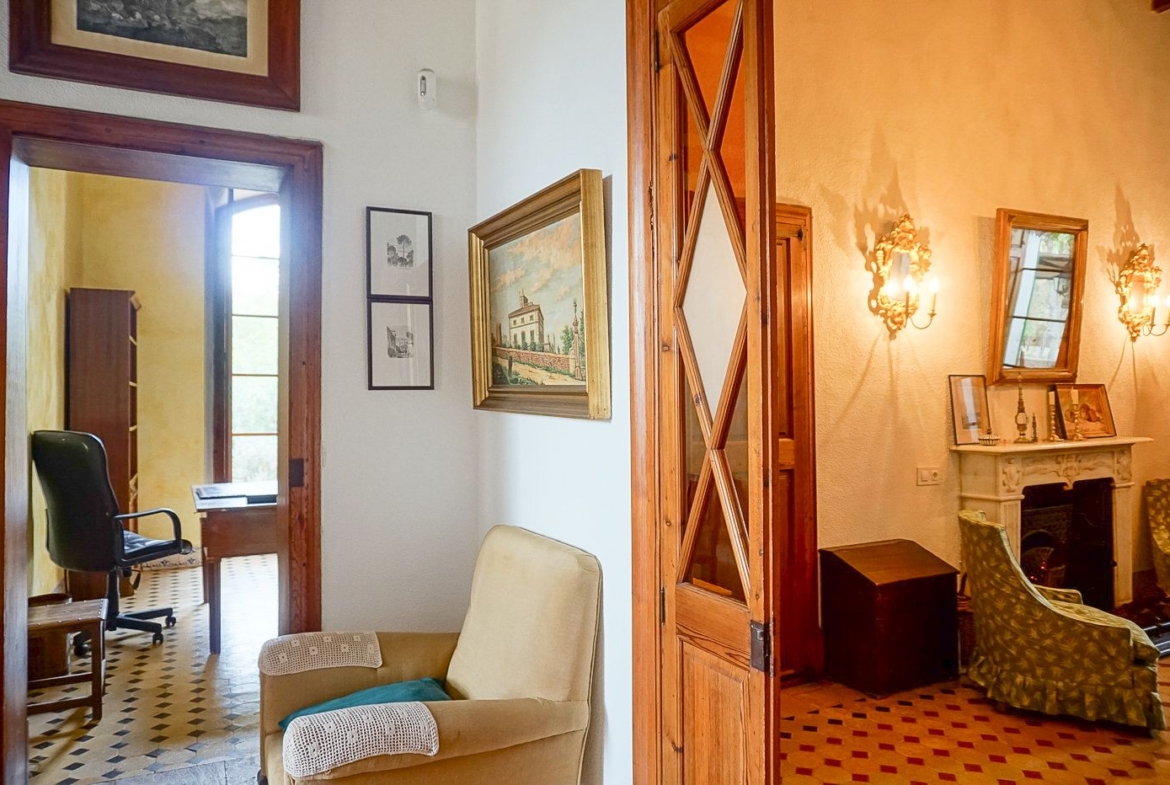 Historic 9-Bedroom Estate with Pool Between Palma & Son Vida