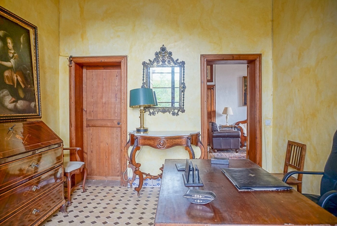 Historic 9-Bedroom Estate with Pool Between Palma & Son Vida